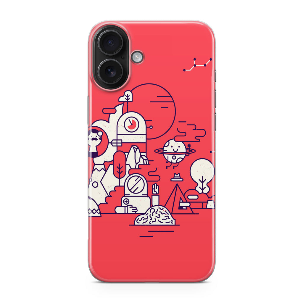 Red Planet iPhone 17 Case
