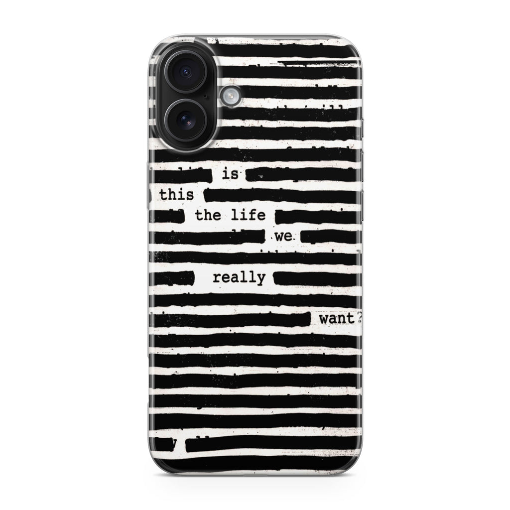 Roger Waters Is This the Life We Really Want iPhone 17 Case