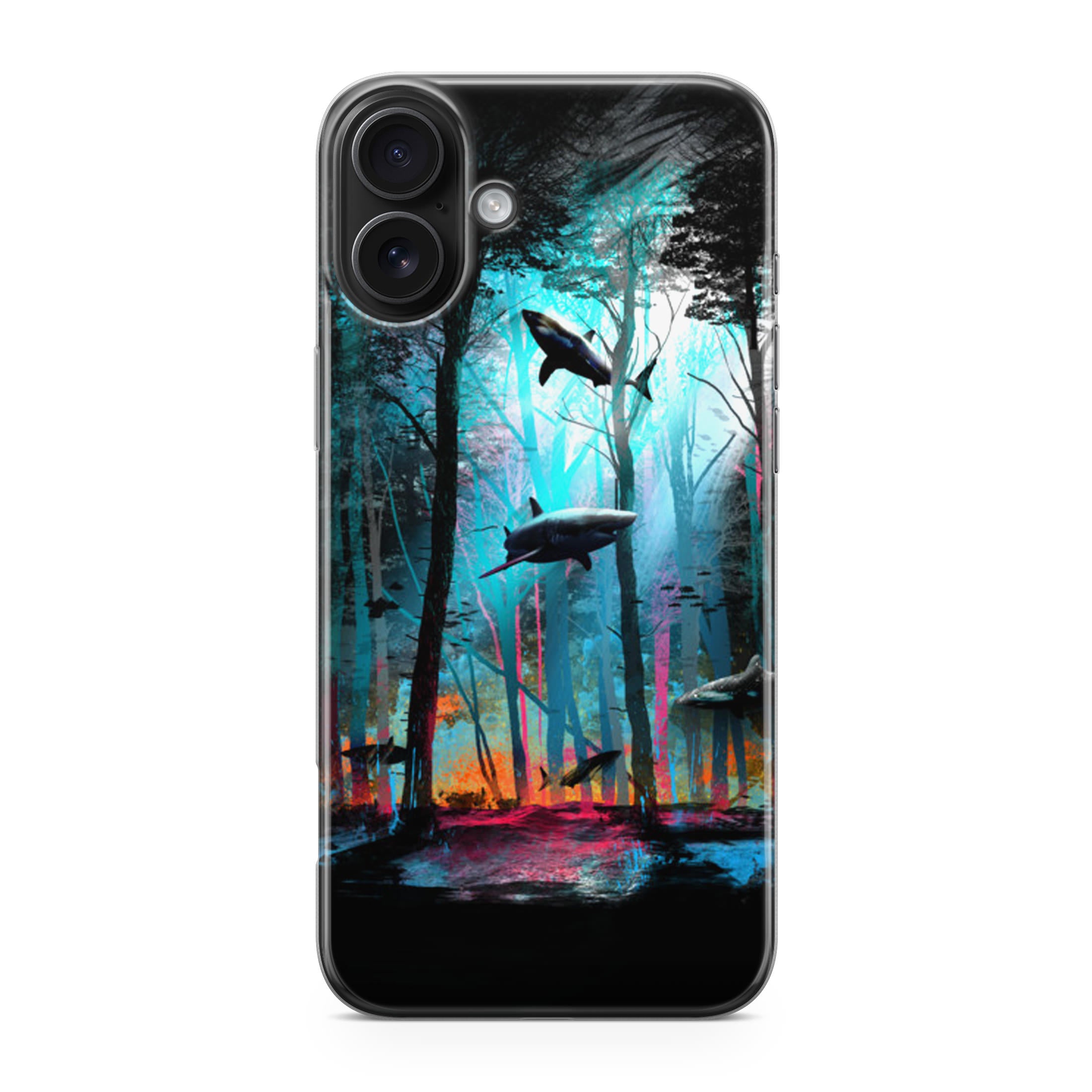 Shark Forest iPhone 17 Case