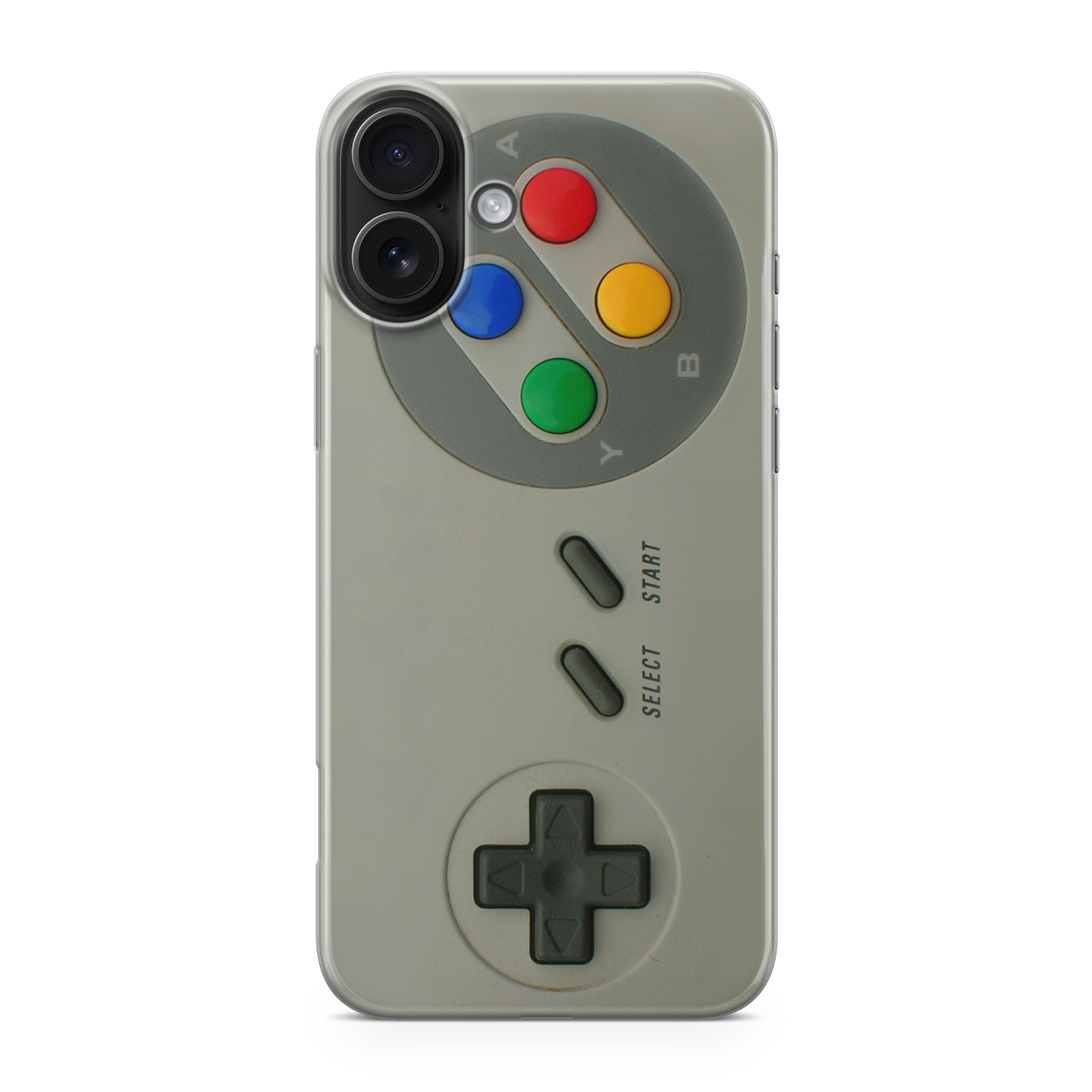 Silver Console Controller iPhone 17 Case
