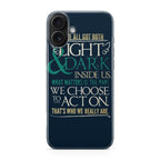 Sirius Black Quotes iPhone 17 Case