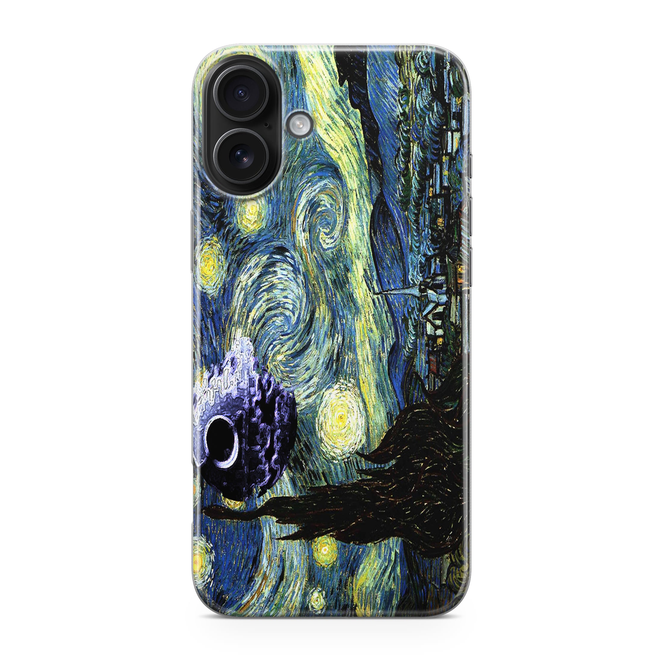 Skellington on a Starry Night iPhone 17 Case