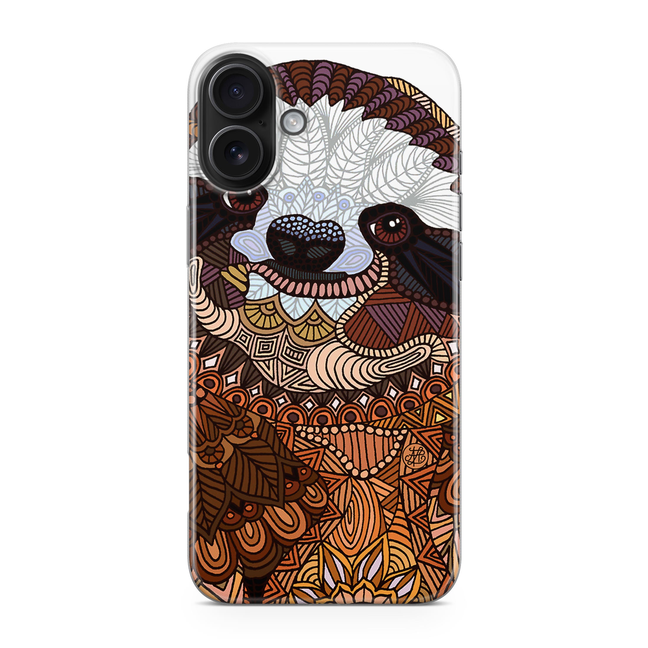 Sloth Ethnic Pattern iPhone 17 Case
