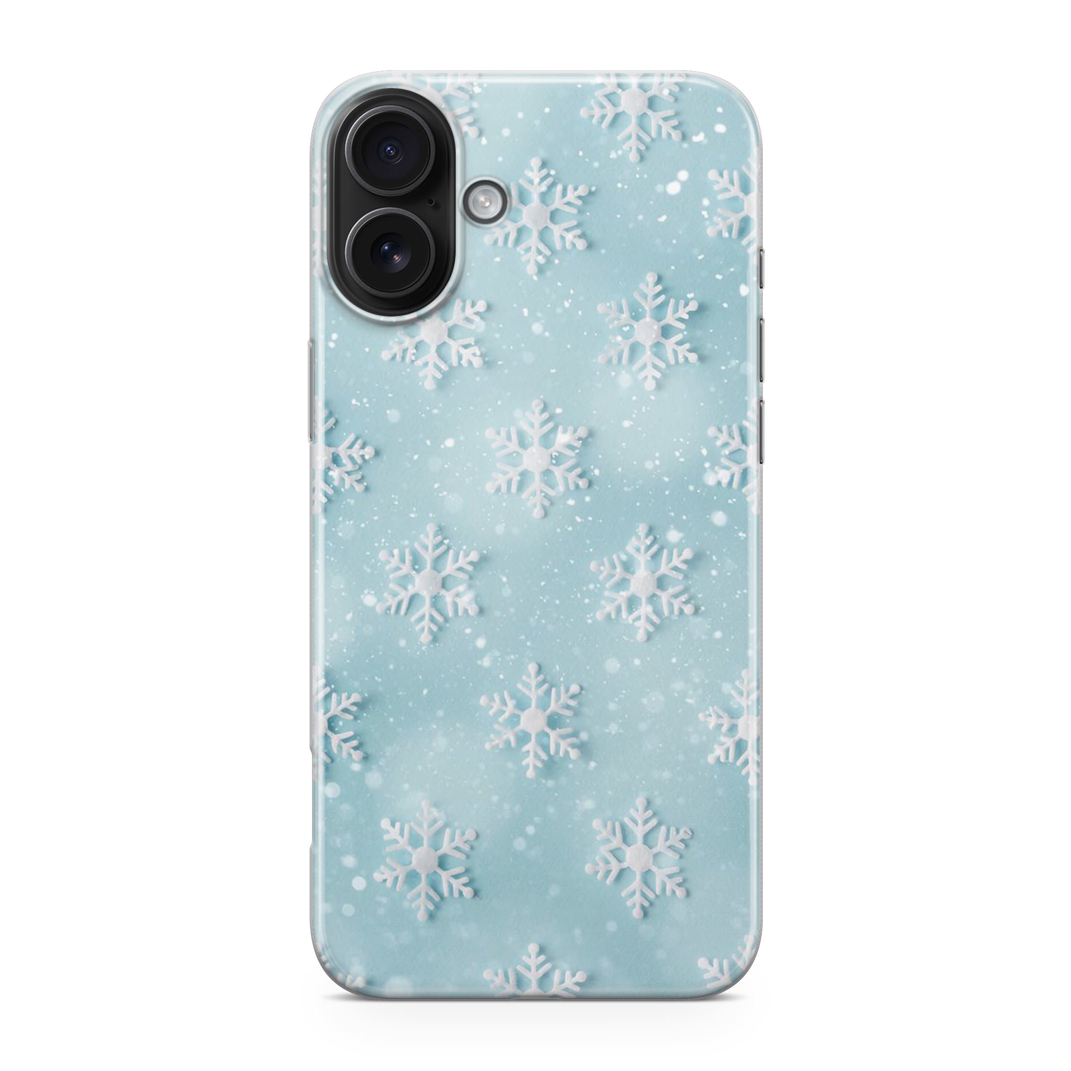 Snowflakes Pattern iPhone 17 Case