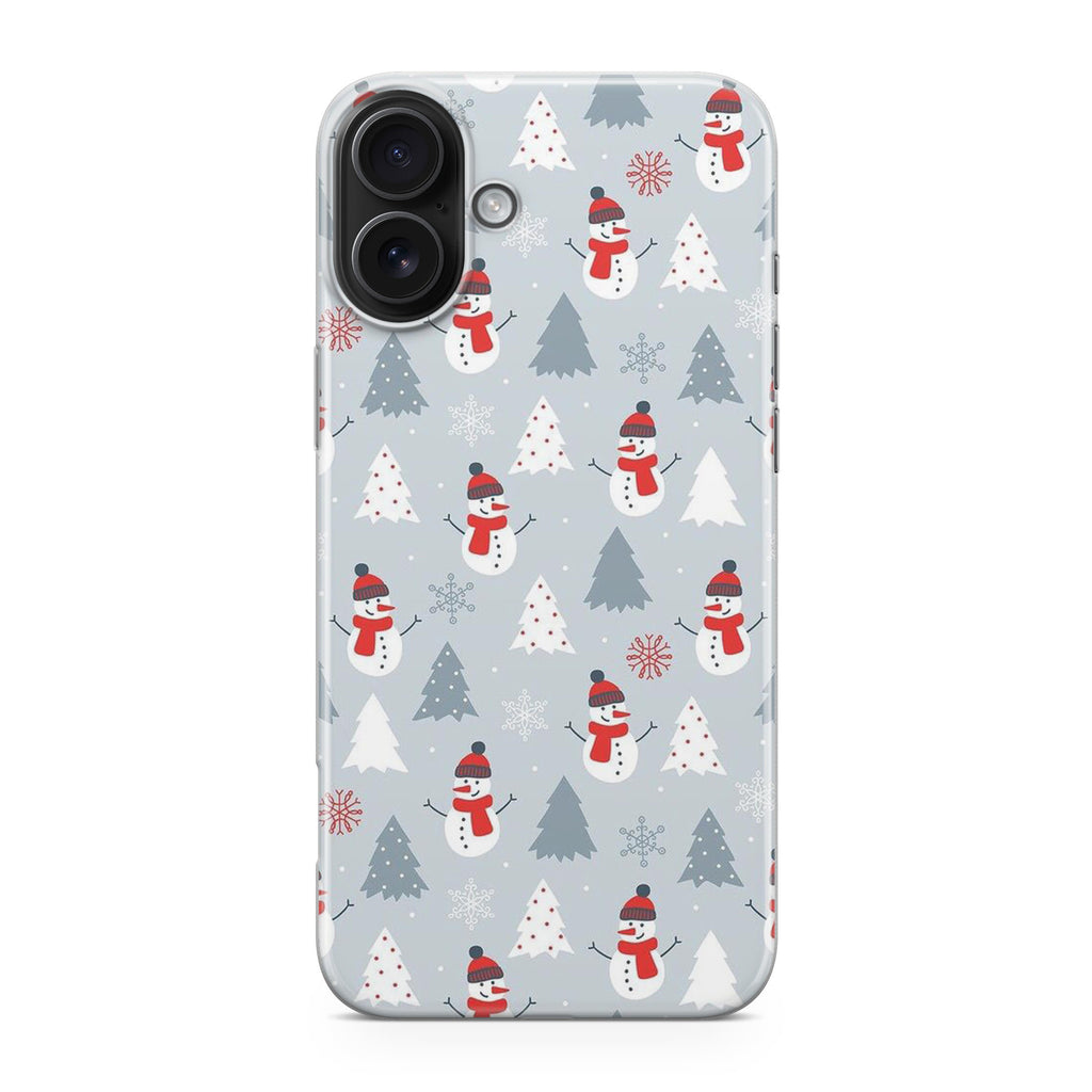 Snowmans Pattern iPhone 17 Case