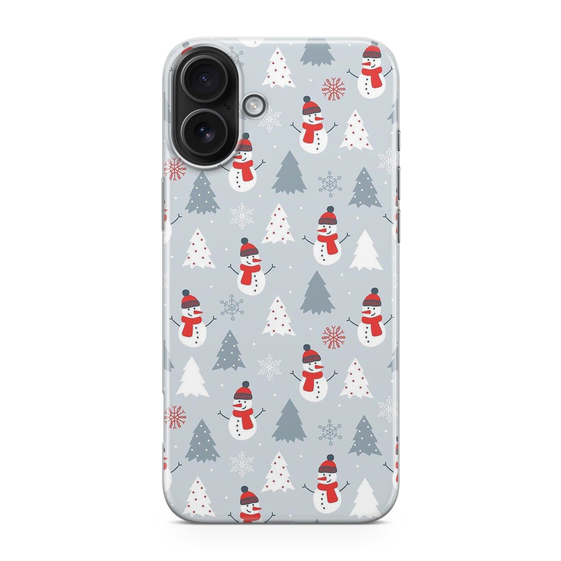 Snowmans Pattern iPhone 17 Case
