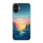 Sunset at The River iPhone 17 Case