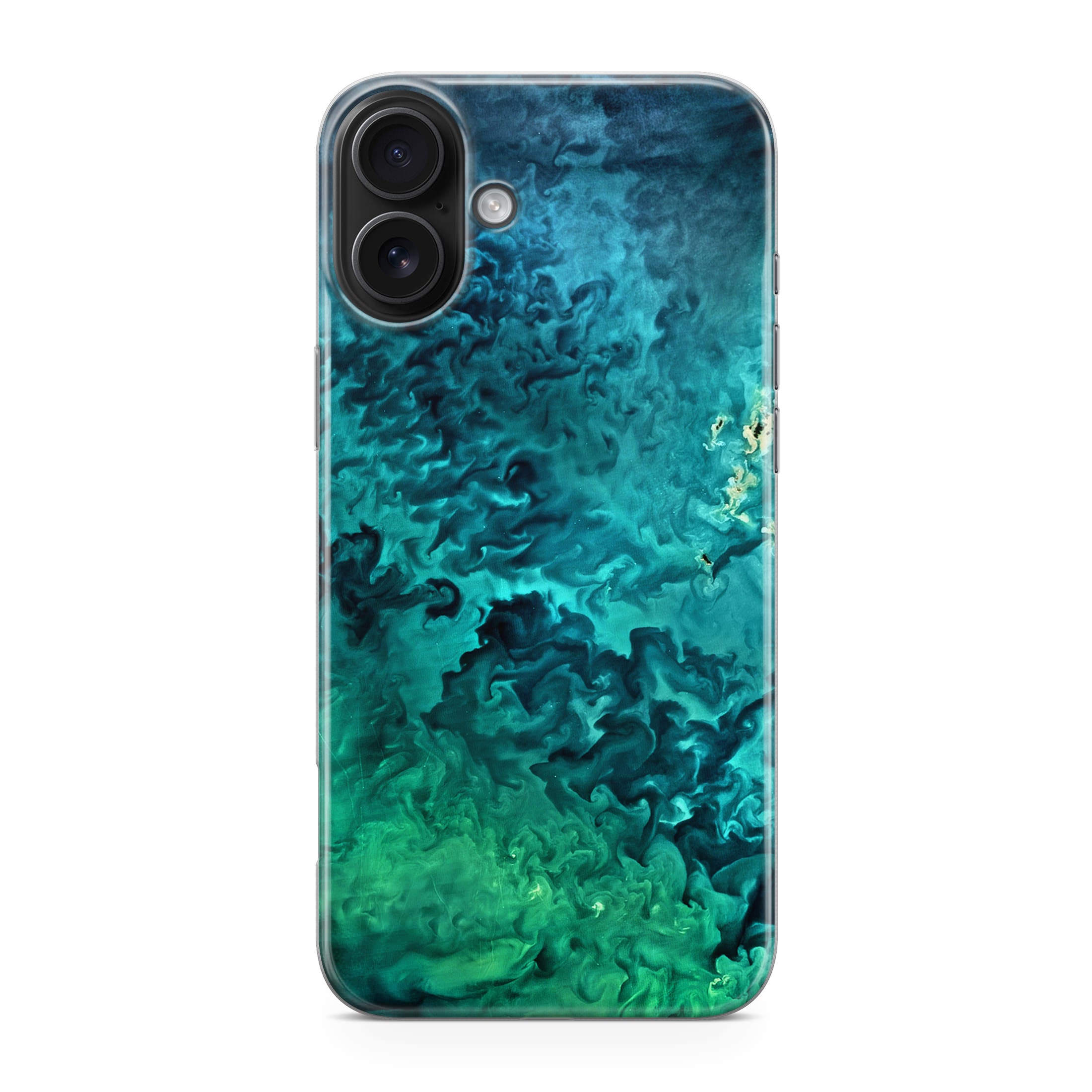 Swirls In The Yellow Sea iPhone 17 Case