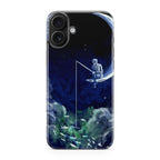 Tardis Walking To The Moon iPhone 17 Case