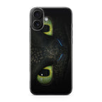 Toothless Dragon Eyes Close Up iPhone 17 Case