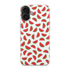 Watermelon Fruit Pattern White iPhone 17 Case