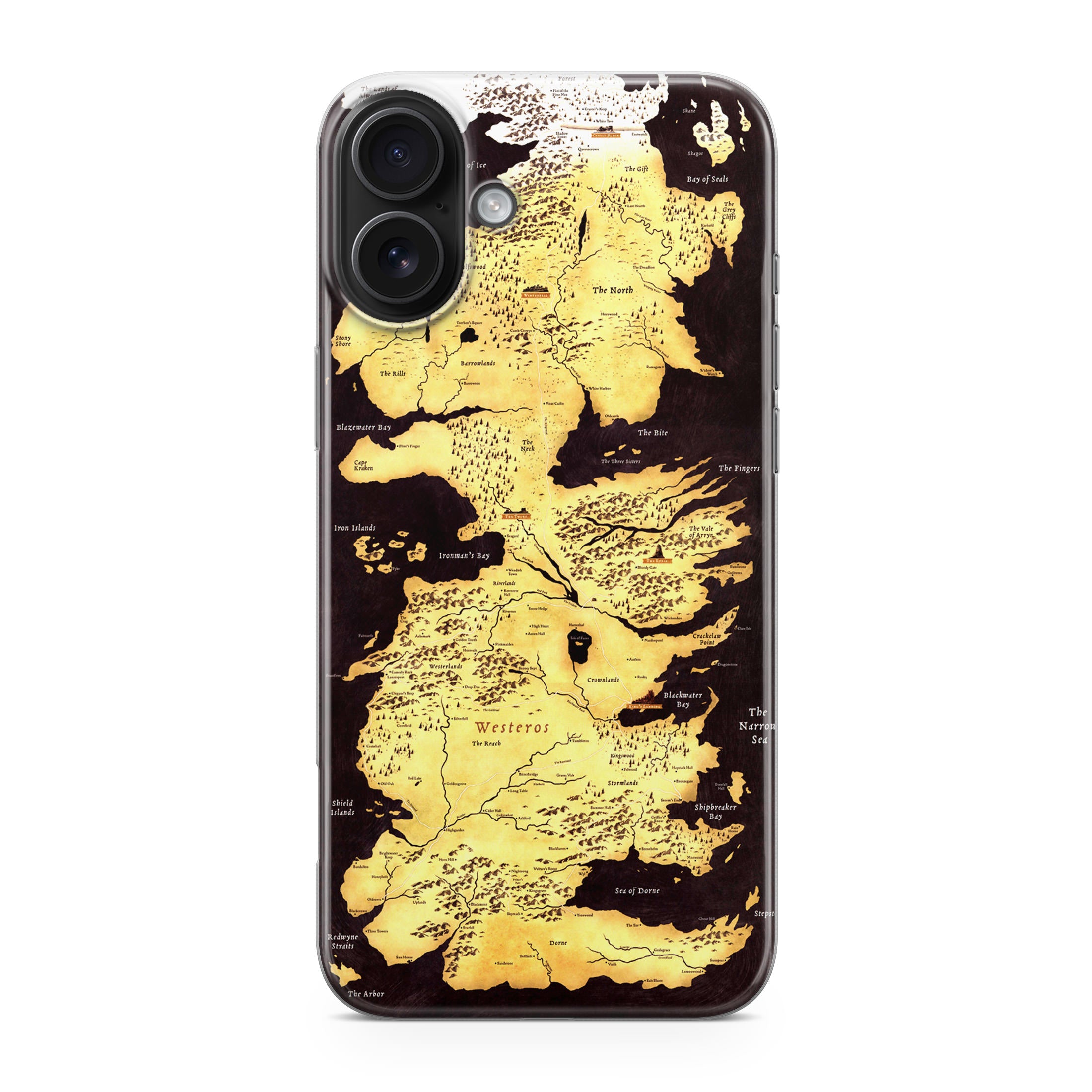 Westeros Map iPhone 17 Case