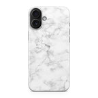 White Marble iPhone 17 Case