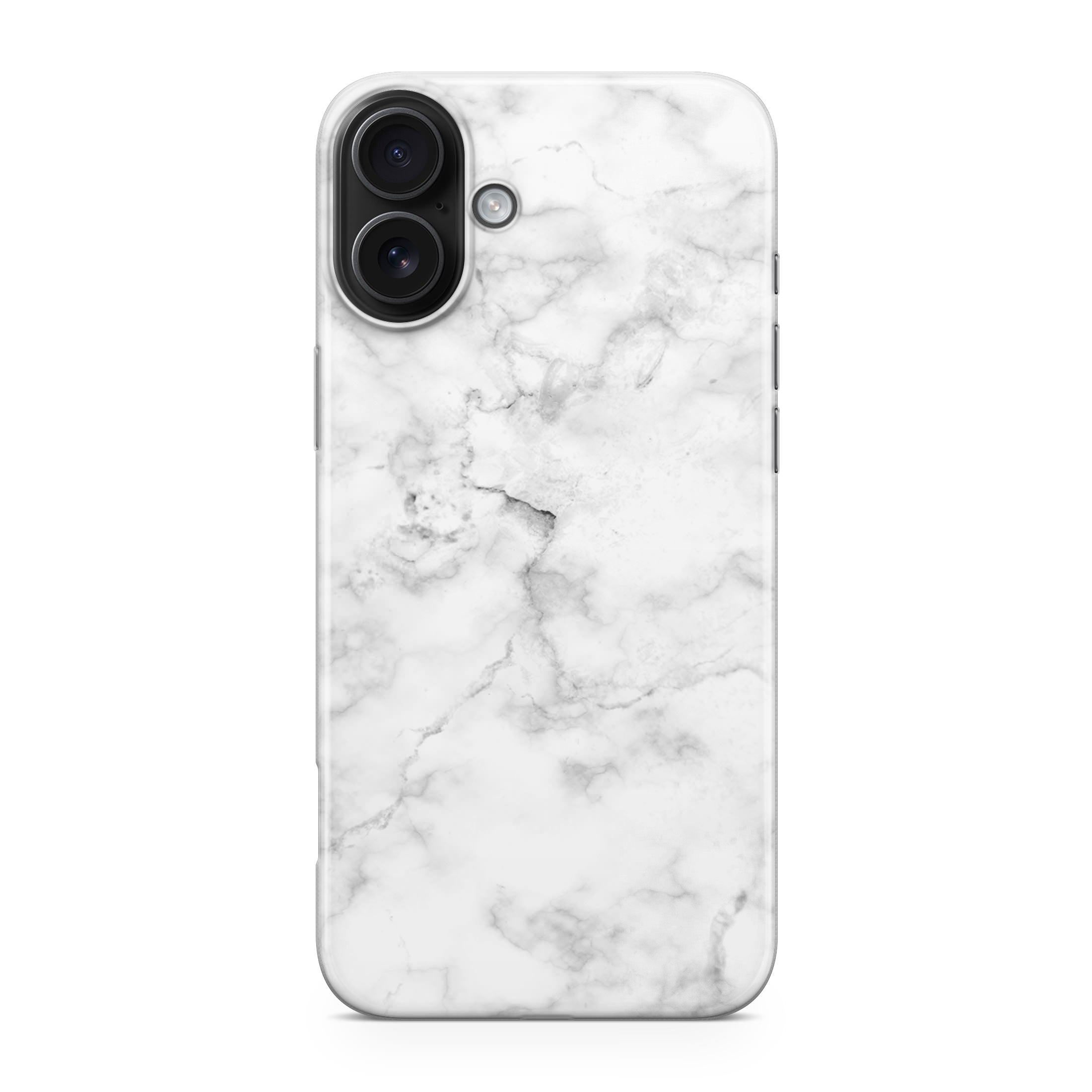 White Marble iPhone 17 Case