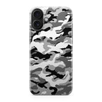 Winter Army Camo iPhone 17 Case
