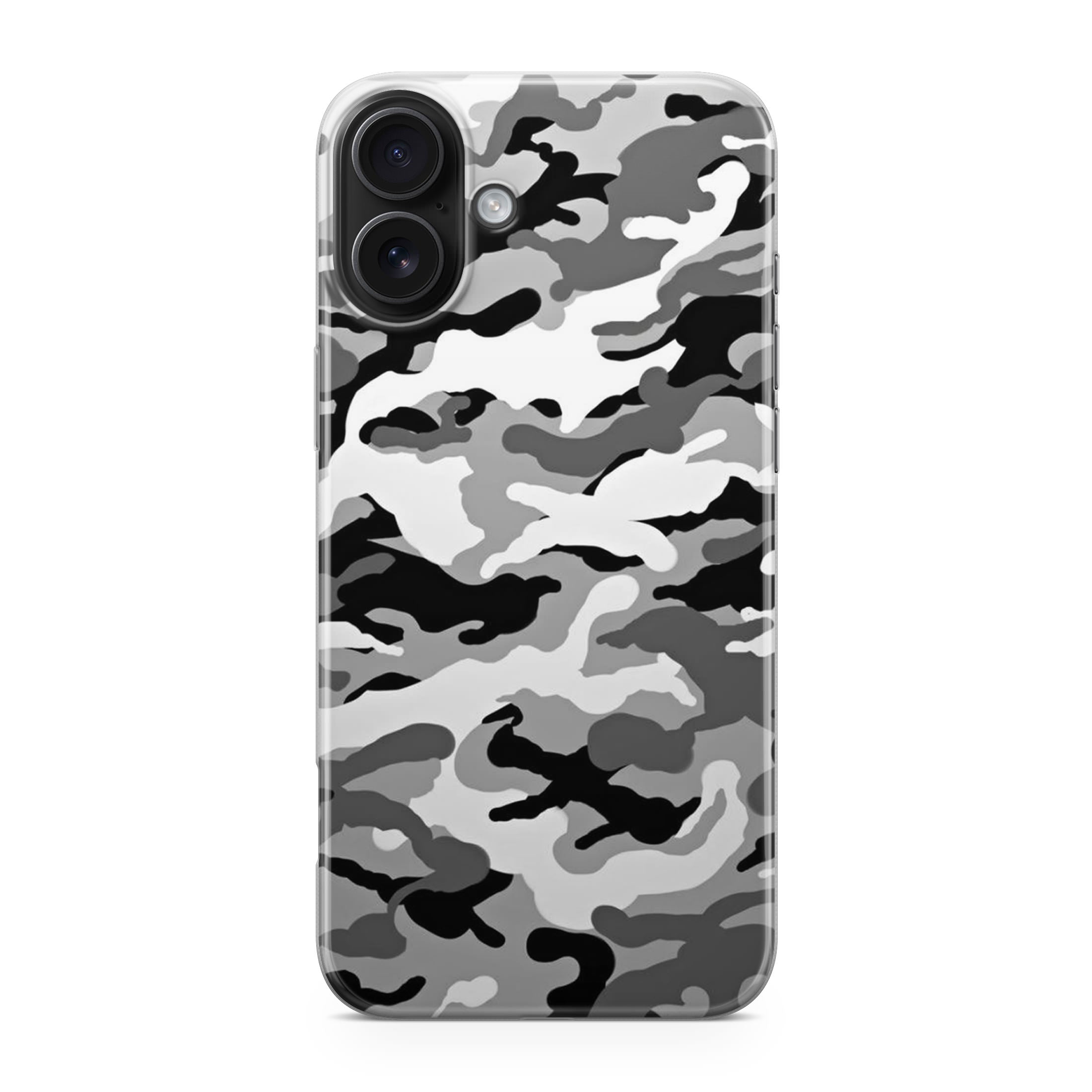 Winter Army Camo iPhone 17 Case