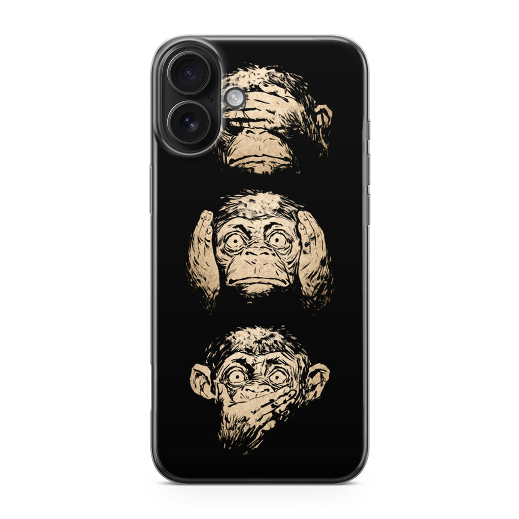 3 Wise Monkey iPhone 17 Case
