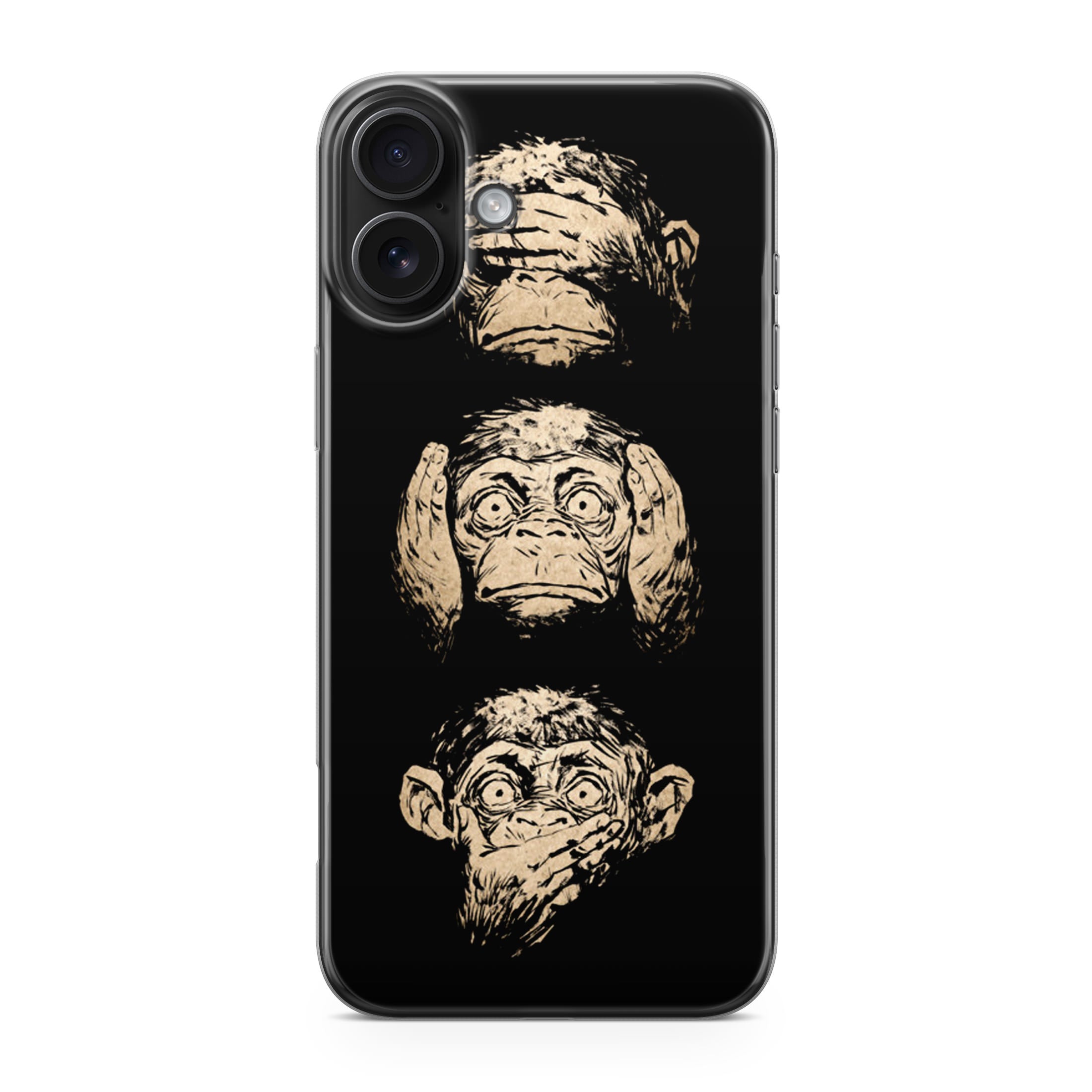 3 Wise Monkey iPhone 17 Case