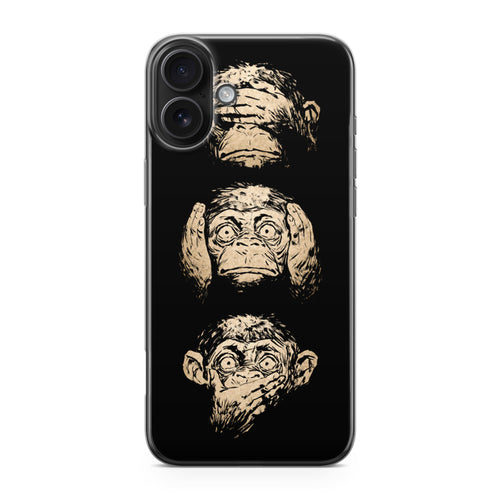 3 Wise Monkey iPhone 17 Case