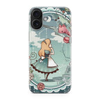 Alice And Cheshire Cat Poster iPhone 17 Case