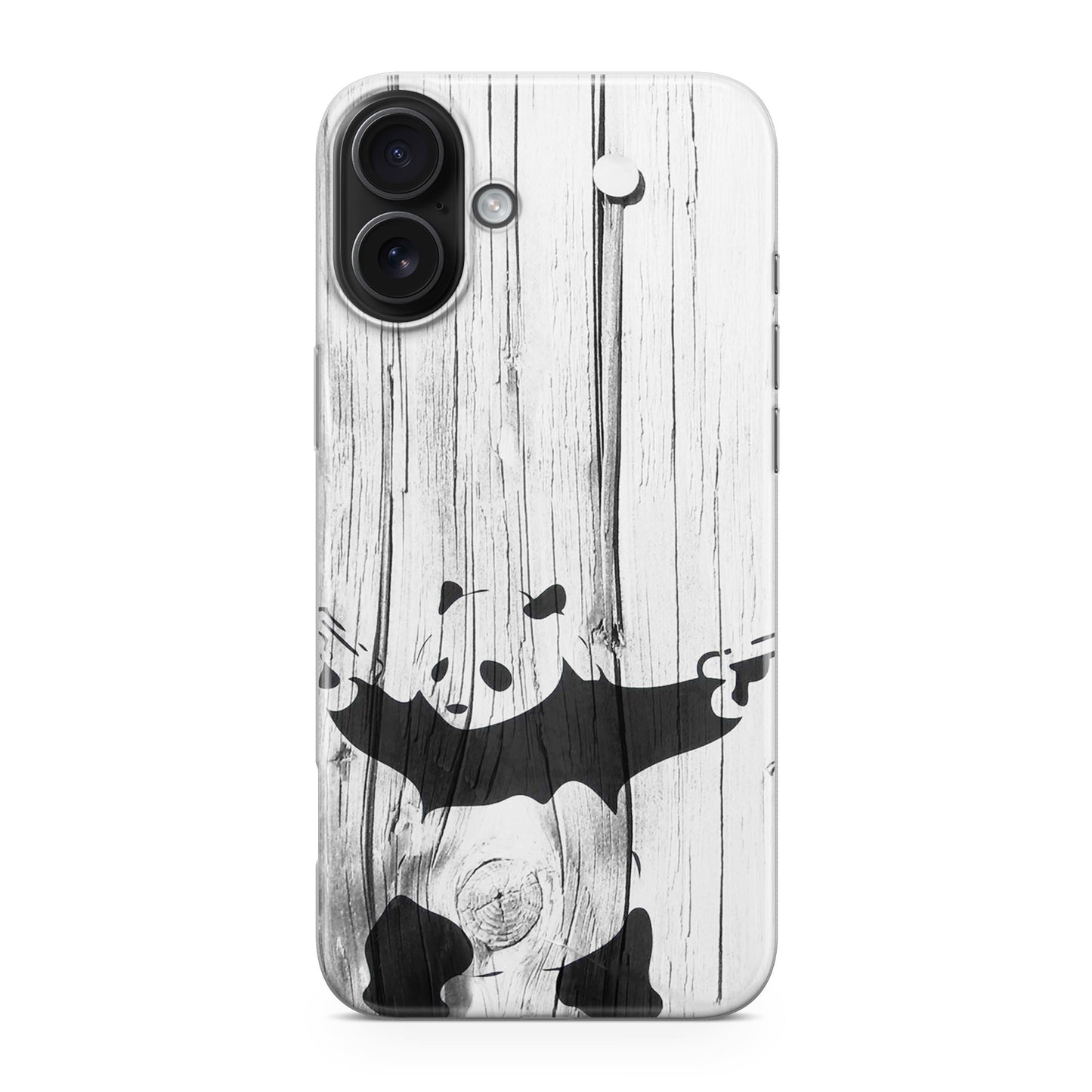 Banksy Graffiti Panda iPhone 17 Case