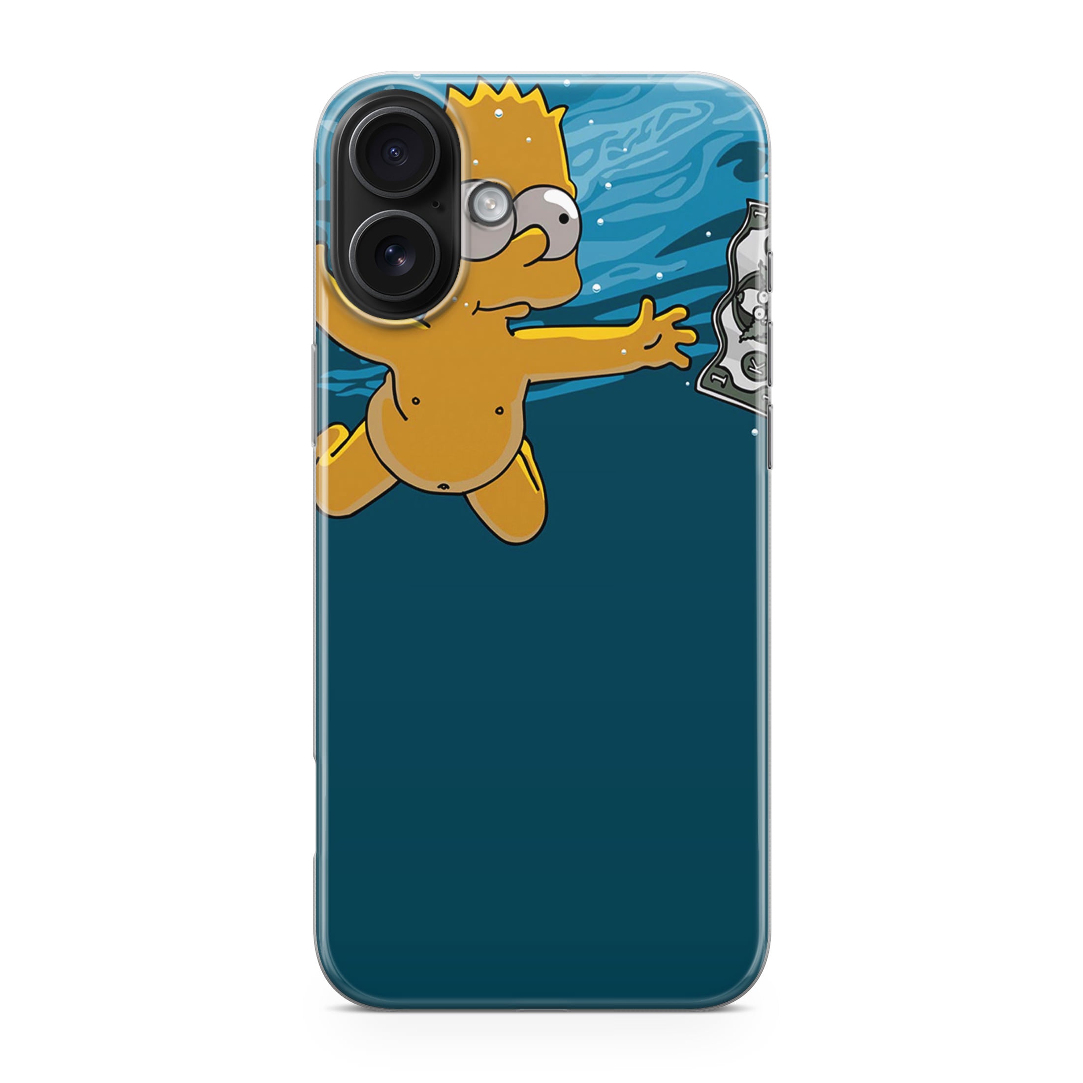 Bart Swimming For Money iPhone 17 Case