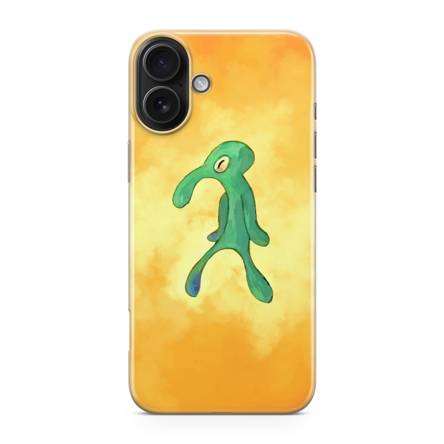 Bold and Brash Squidward Painting iPhone 17 Case
