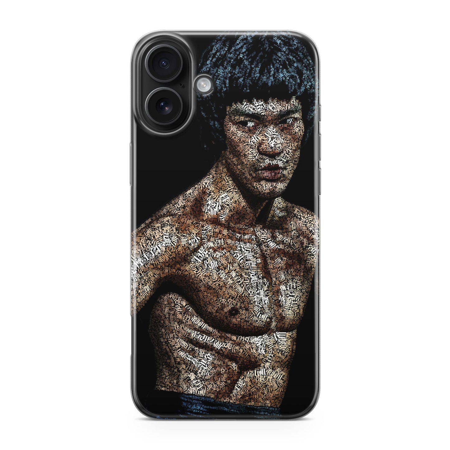 Bruce Lee Typograph iPhone 17 Case