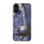 Dr Who Tardis In Van Gogh Starry Night iPhone 17 Case