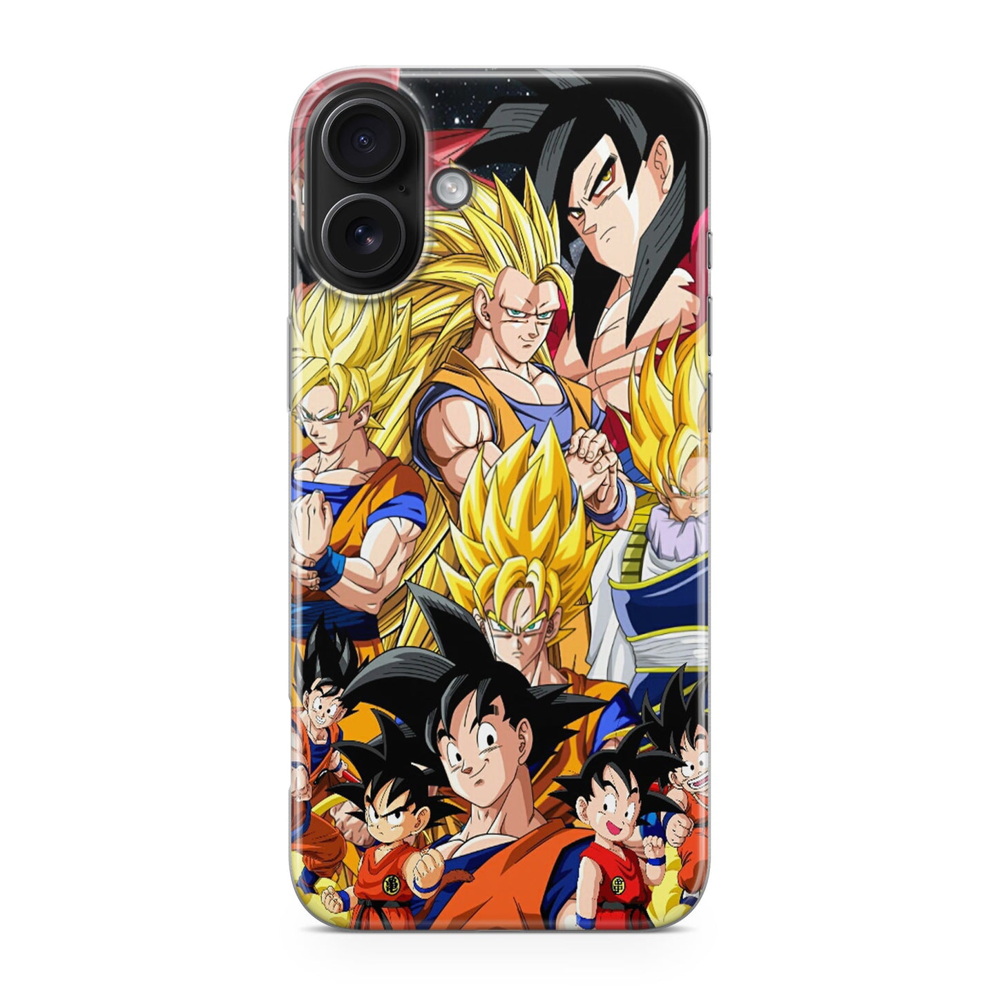 Dragon Ball Z Son Goku Transformation iPhone 17 Case
