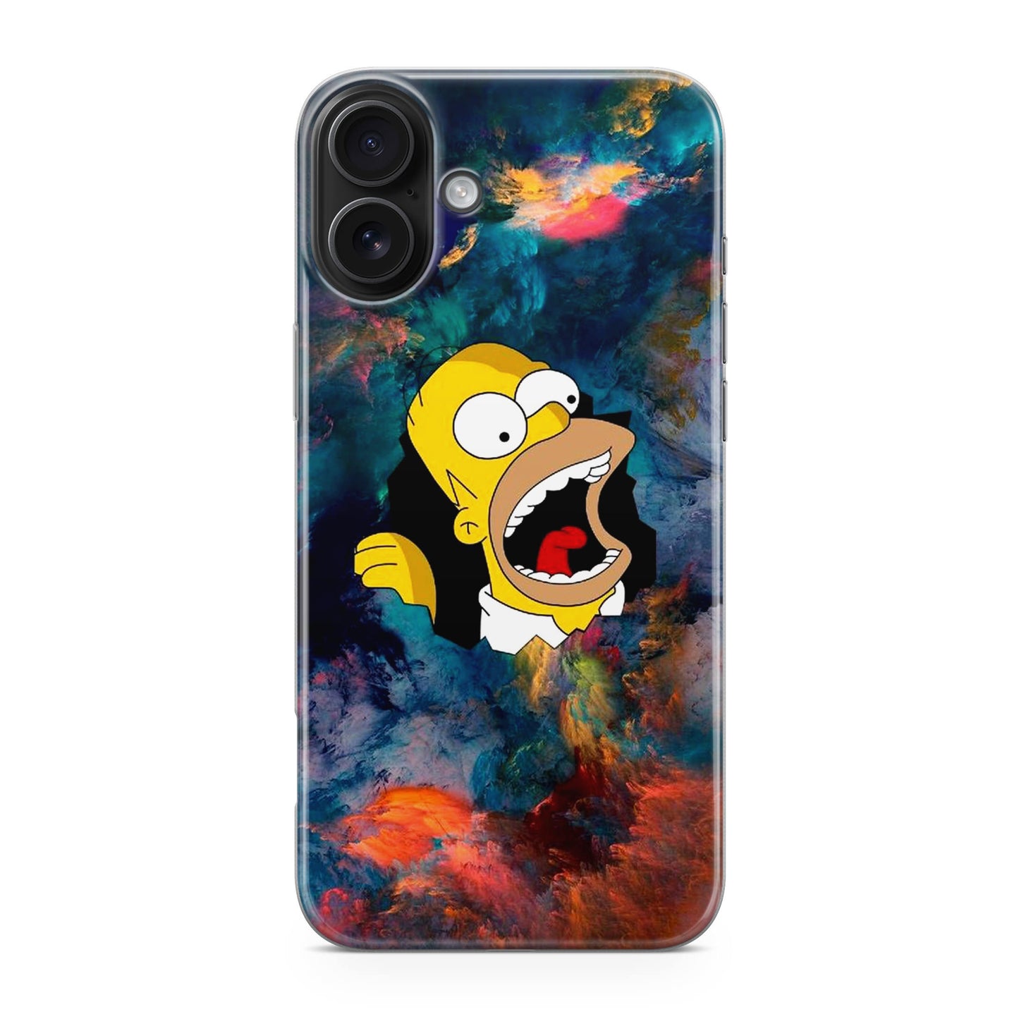 Homer Behind The Black Hole iPhone 17 Case