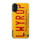 LWYRUP License Plate iPhone 17 Case