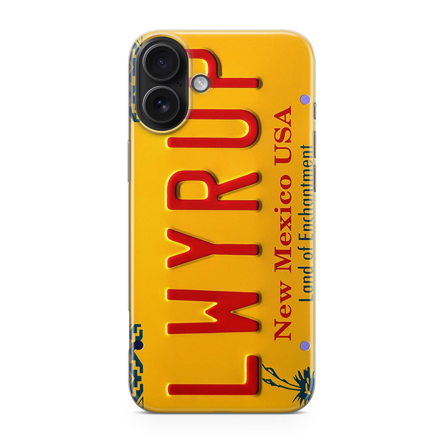 LWYRUP License Plate iPhone 17 Case