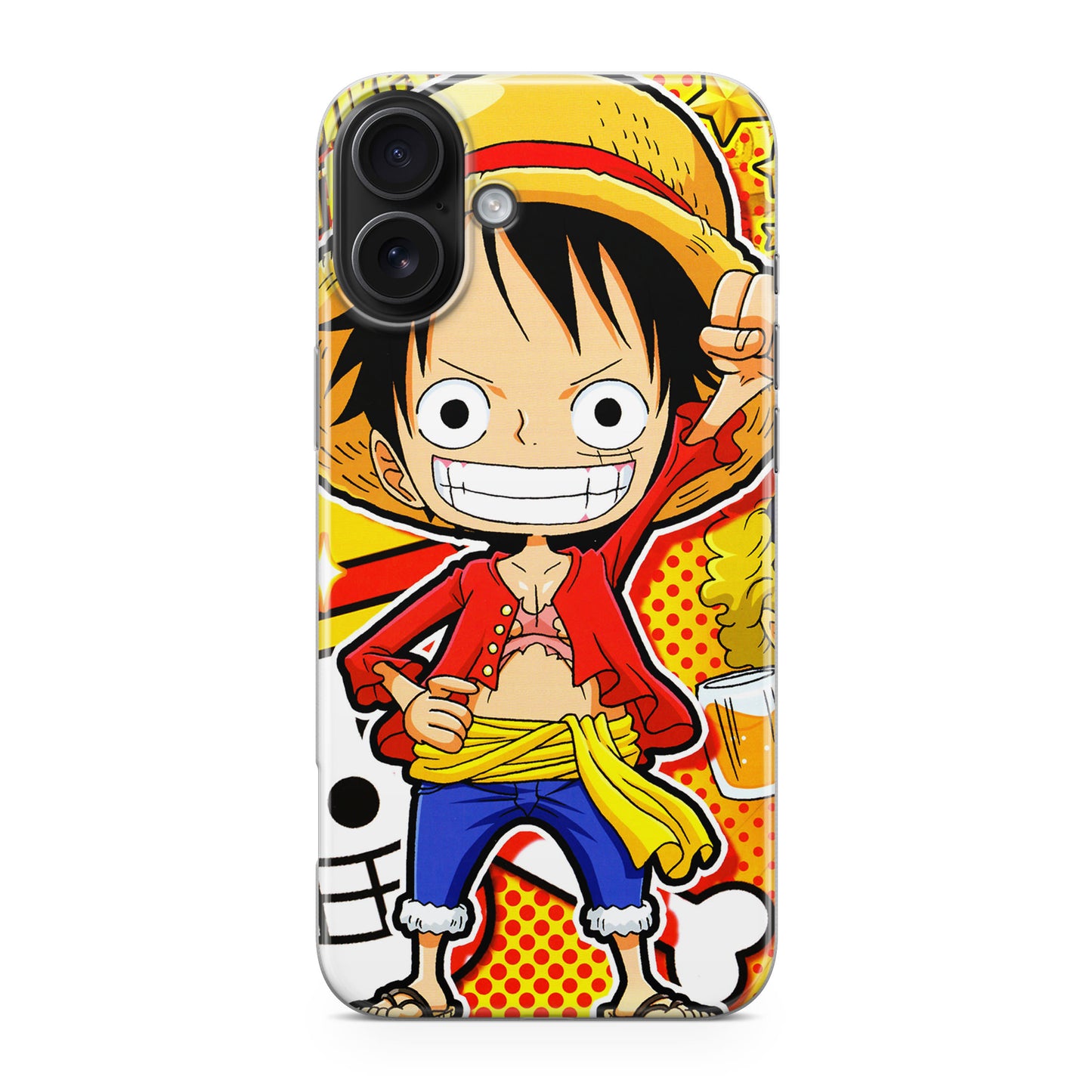 One Piece Cute Luffy iPhone 17 Case