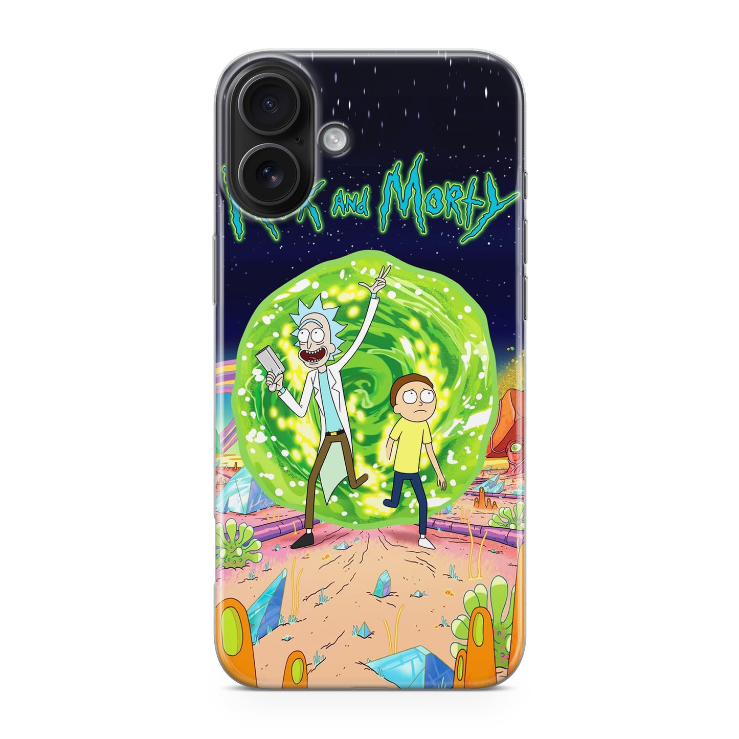 Rick And Morty Portal Gun iPhone 17 Case