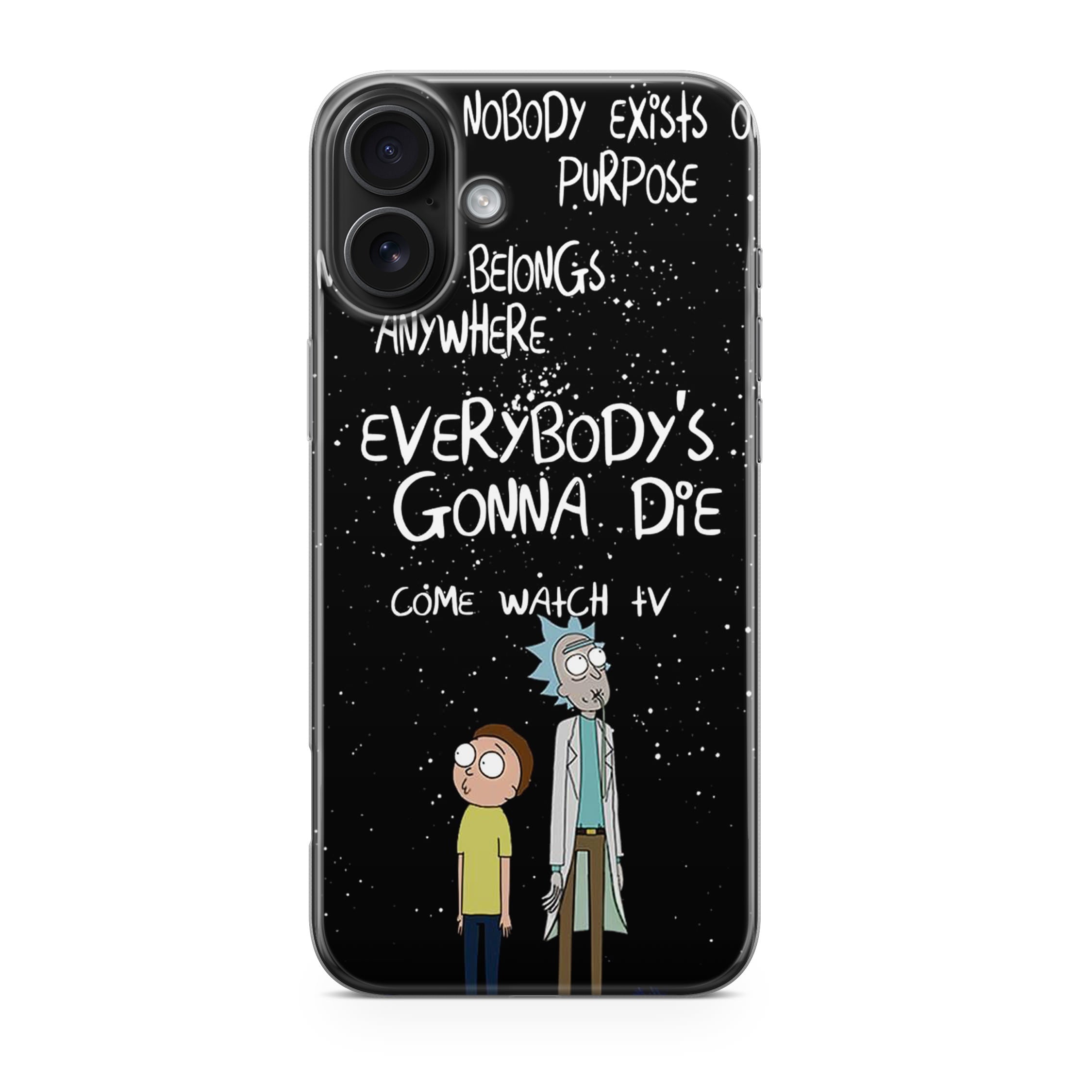 Rick And Morty Quotes iPhone 17 Case