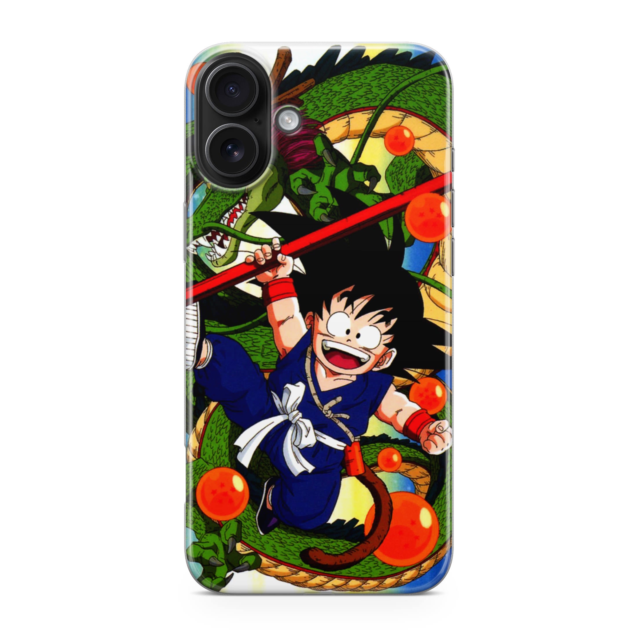 Shenlong And Little Goku Dragon Ball iPhone 17 Case