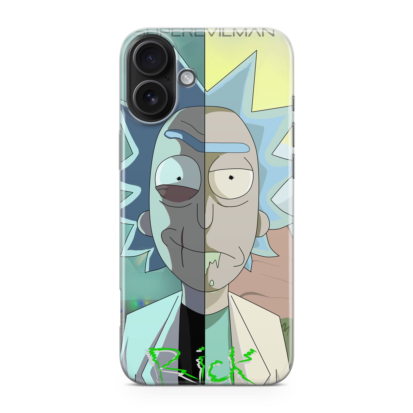 Super Evil Man Rick And Rick iPhone 17 Case
