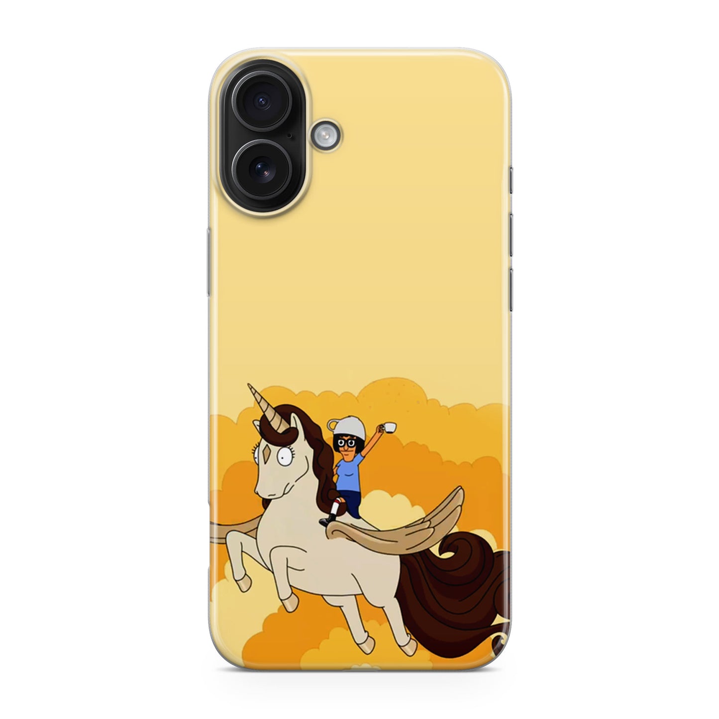 Tina Belcher And Unicorn iPhone 17 Case
