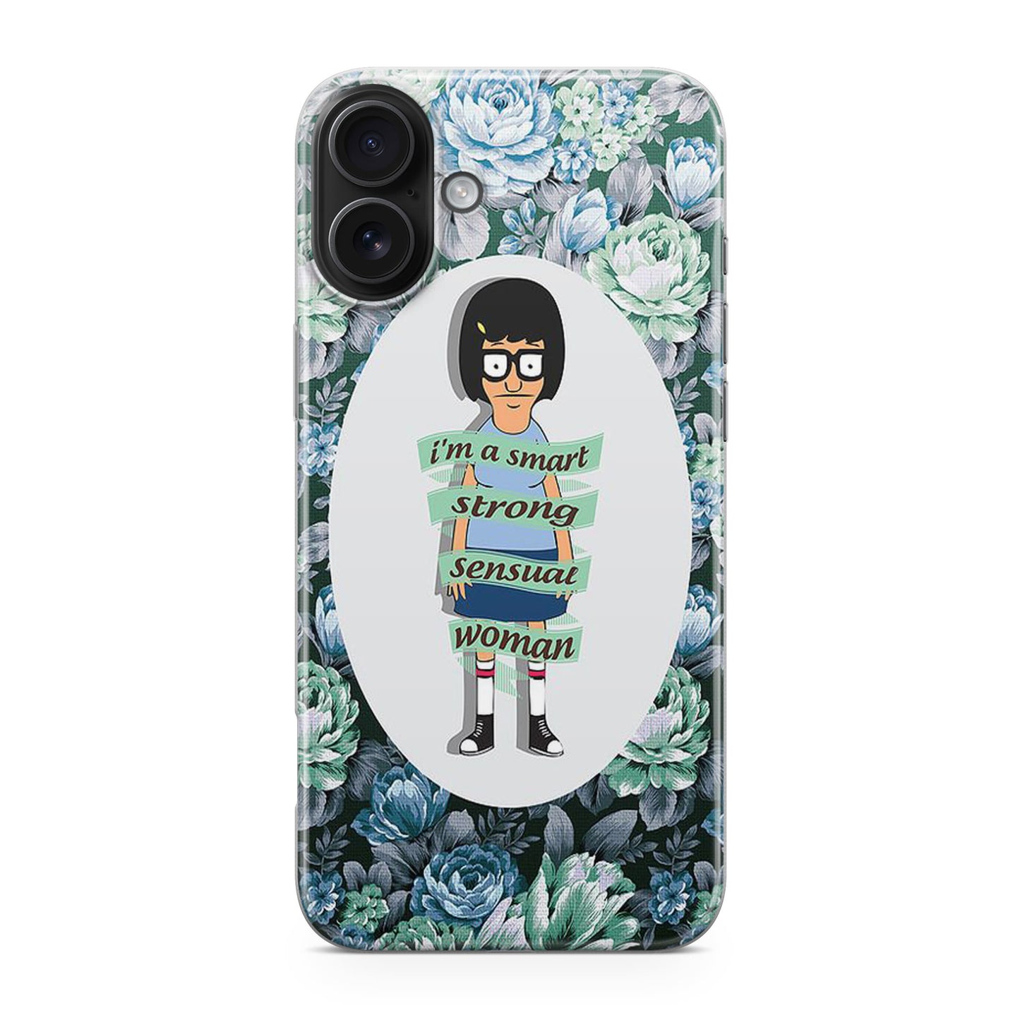 Tina Belcher Flower Woman Quotes iPhone 17 Case