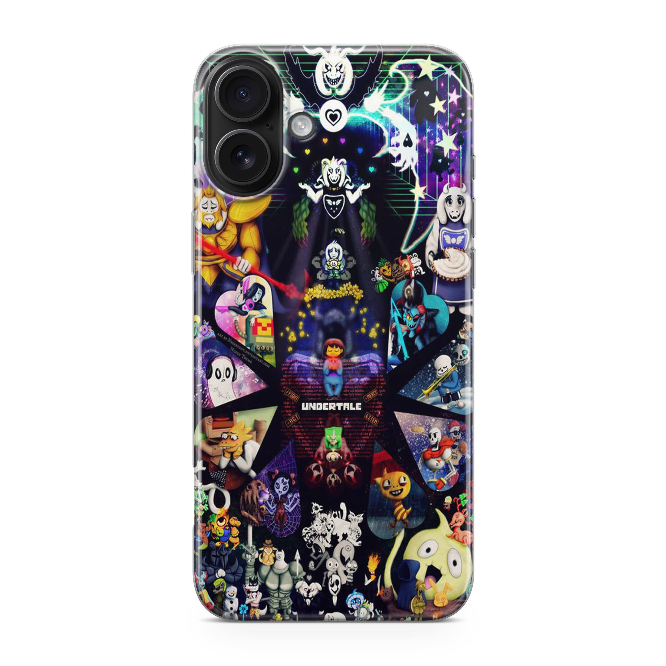 Undertale All Characters iPhone 17 Case