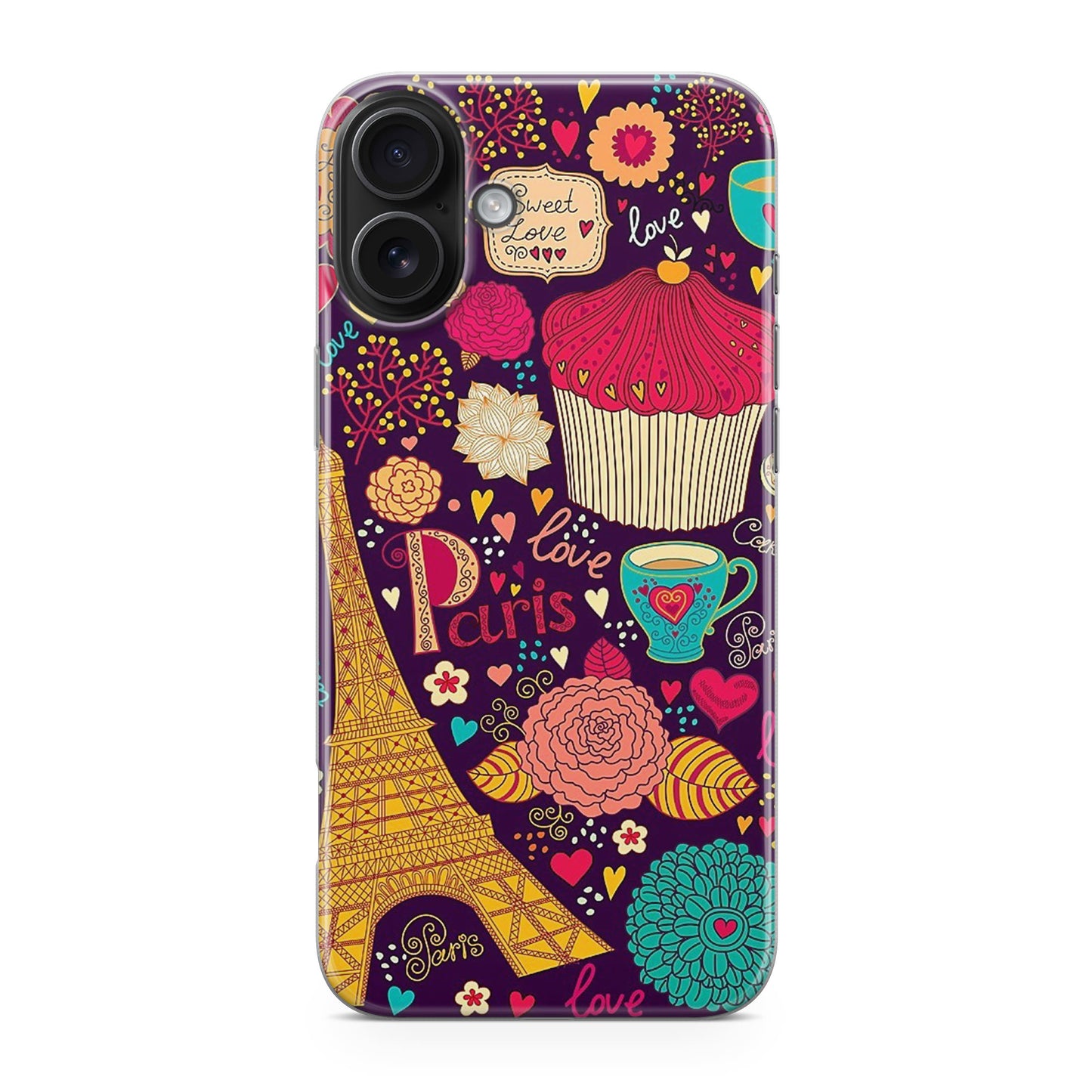 Vintage Love In Paris iPhone 17 Case