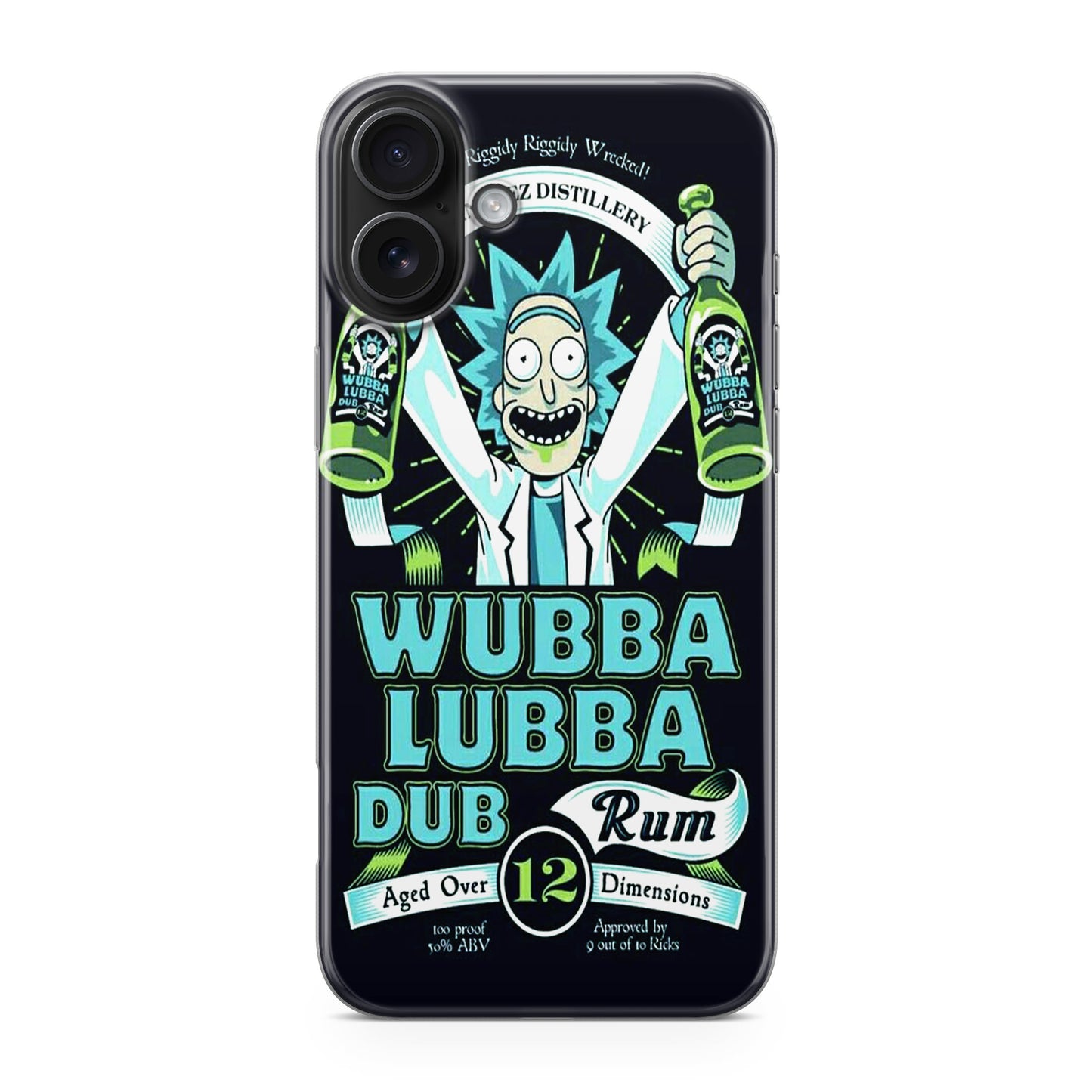 Wubba Lubba Dub Rum iPhone 17 Case