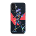 Neon Artwork iPhone 17 Case