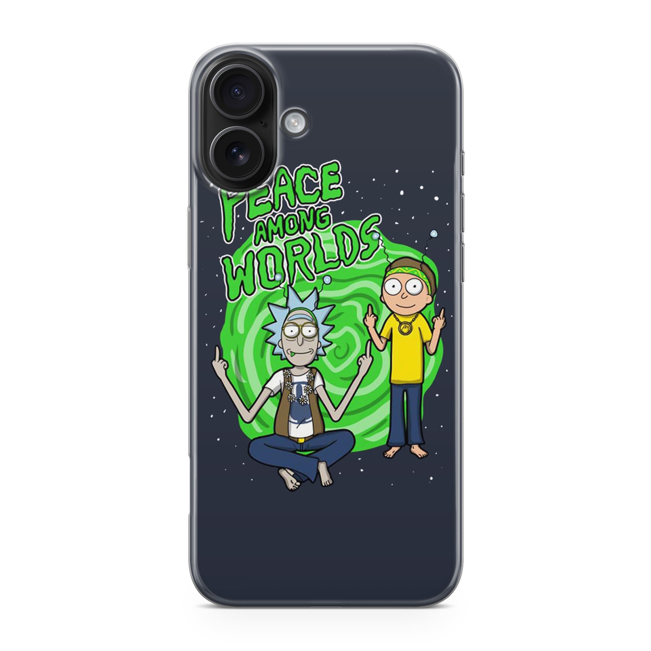 Rick And Morty Peace Among Worlds iPhone 17 Case