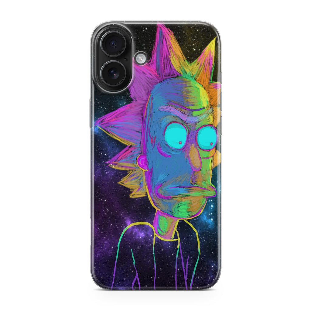 Rick Colorful Crayon Space iPhone 17 Case