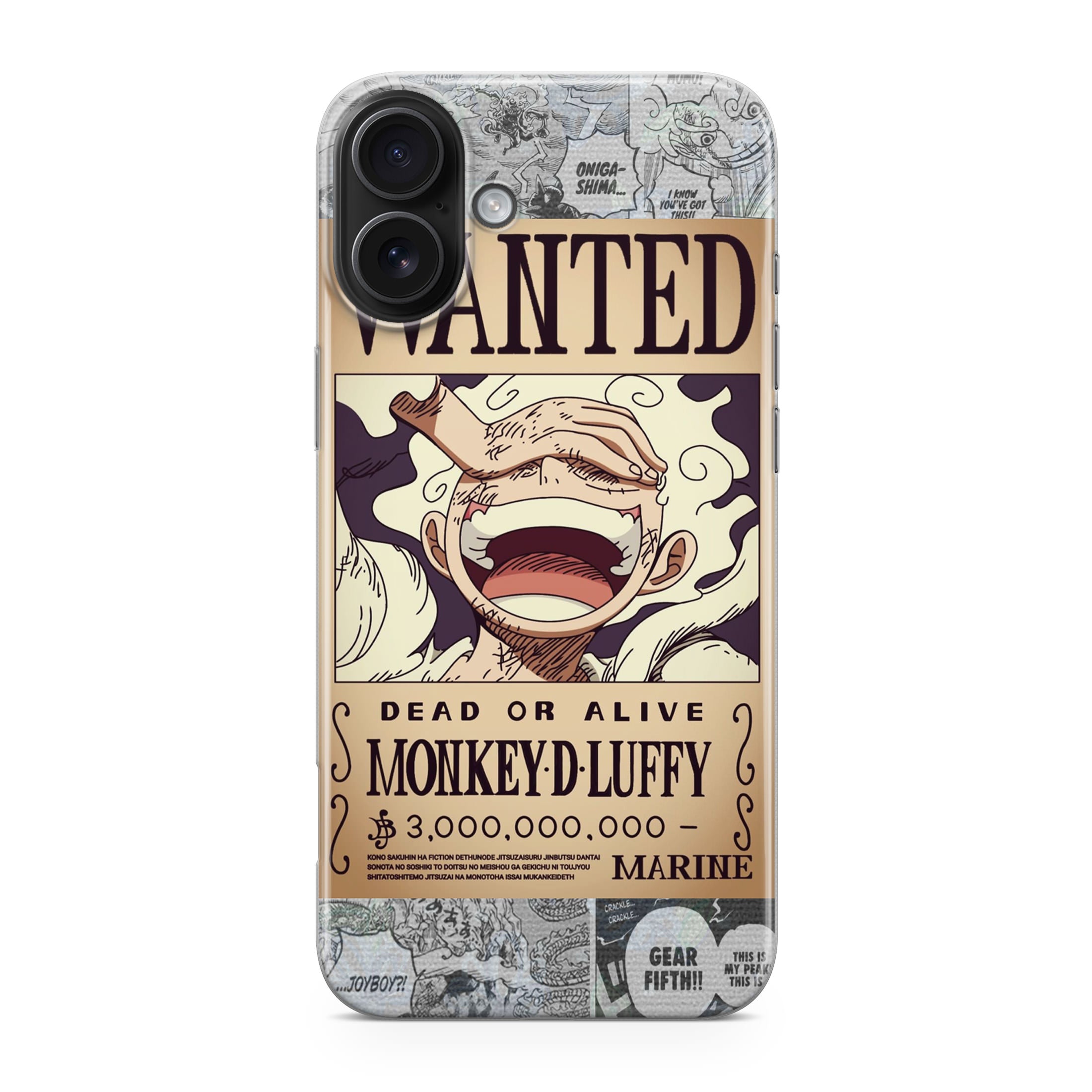 Gear 5 Wanted Poster iPhone 17 Case