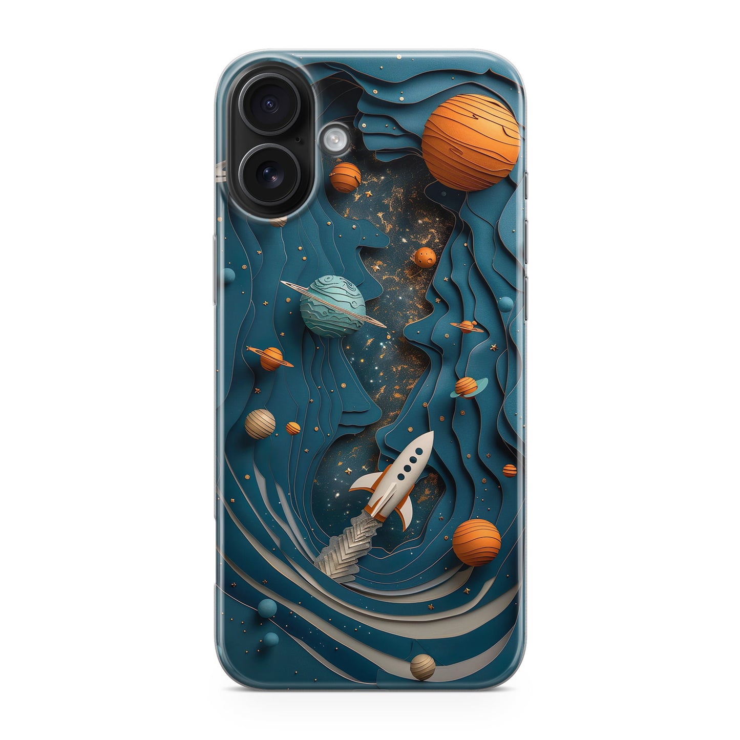 Cardboard Cosmos iPhone 17 Case