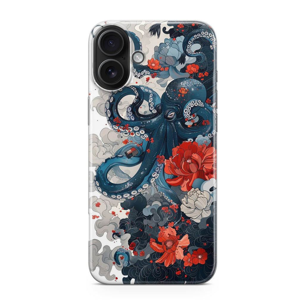 Floral Kraken iPhone 17 Case