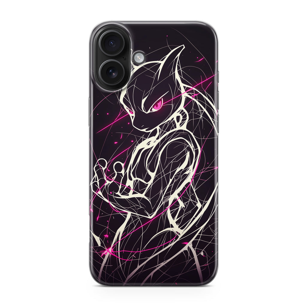 Mewtwo Cosmic Energy iPhone 17 Case